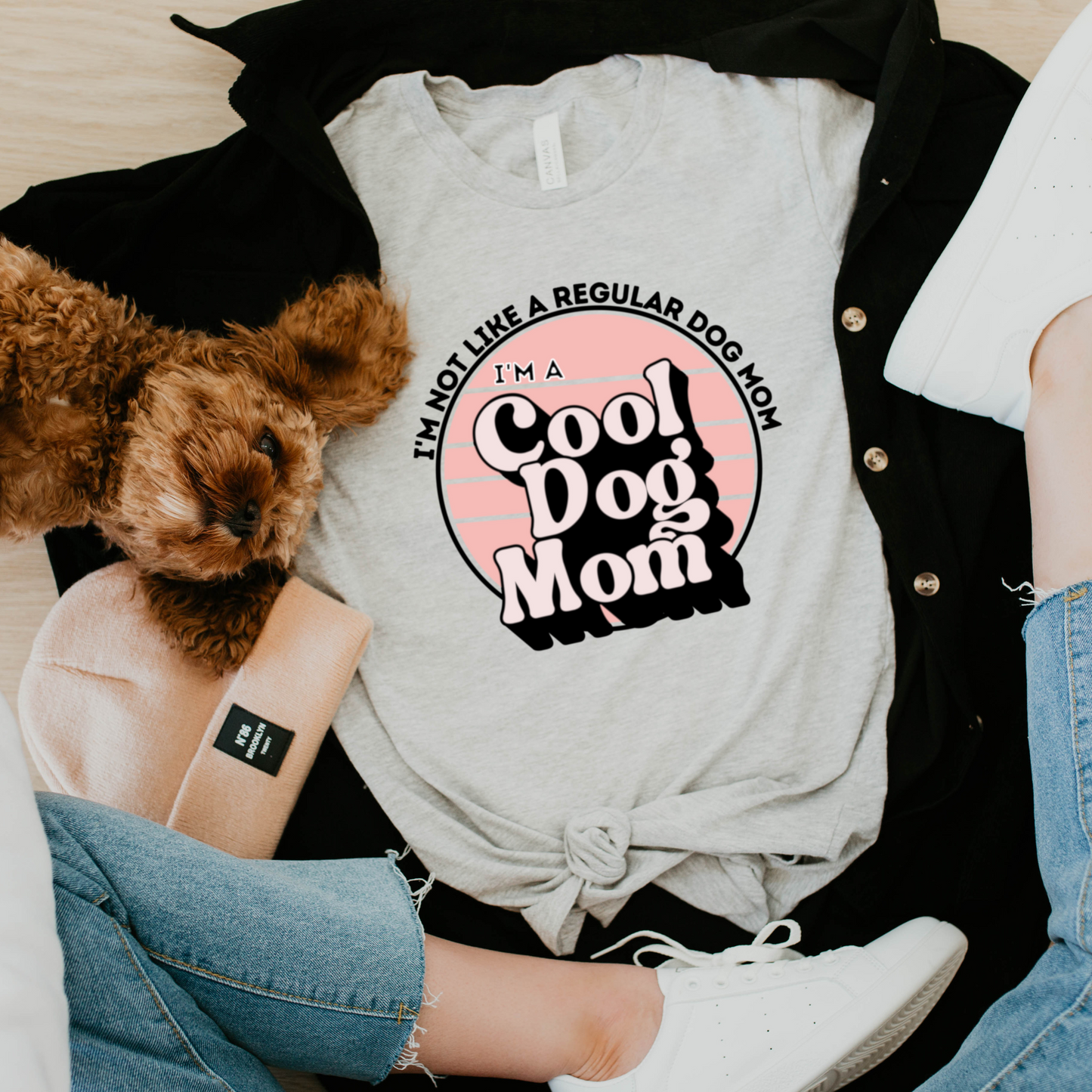 I'm a Cool Dog Mom Tee