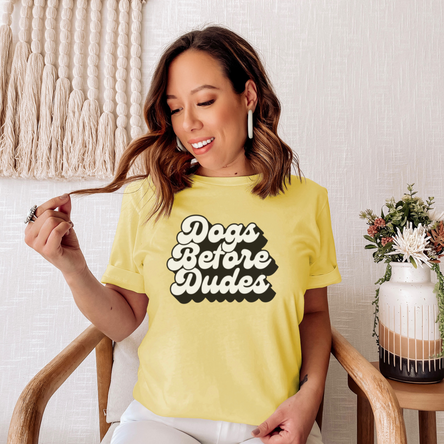 Dogs Before Dudes Tee