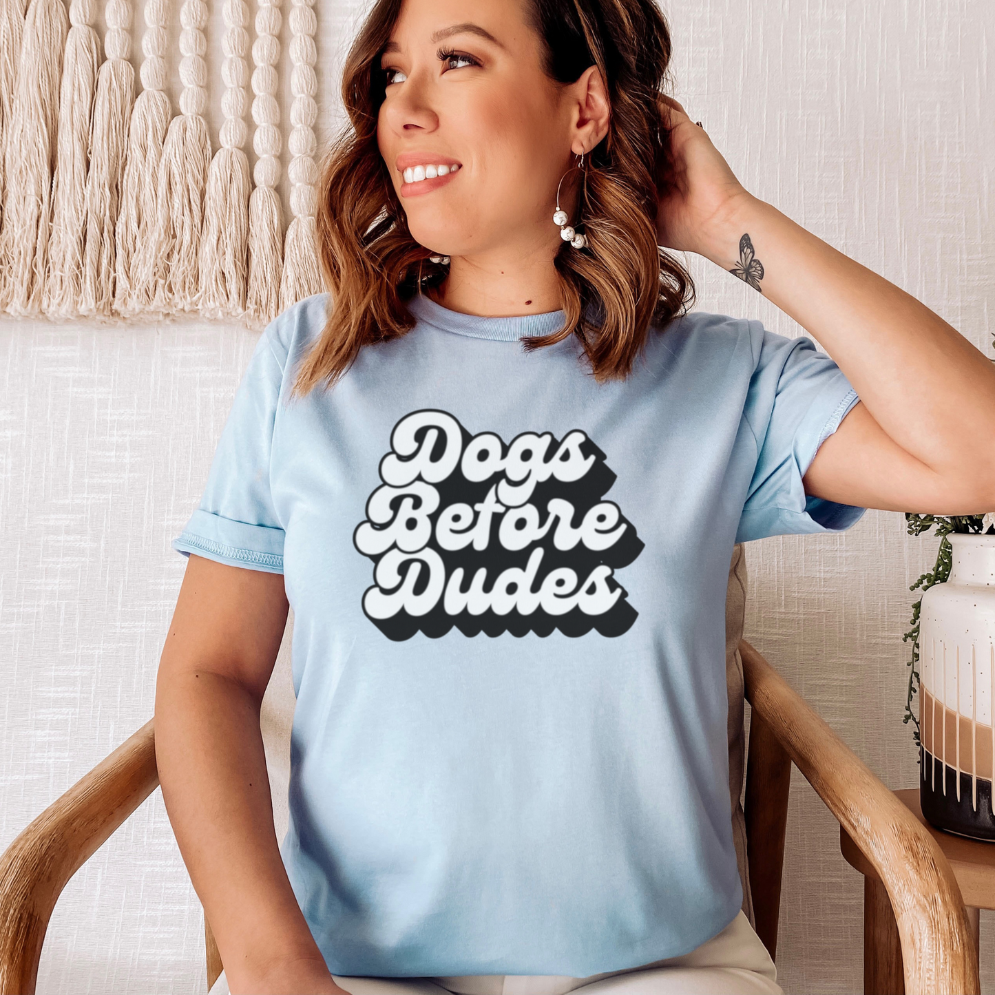 Dogs Before Dudes Tee